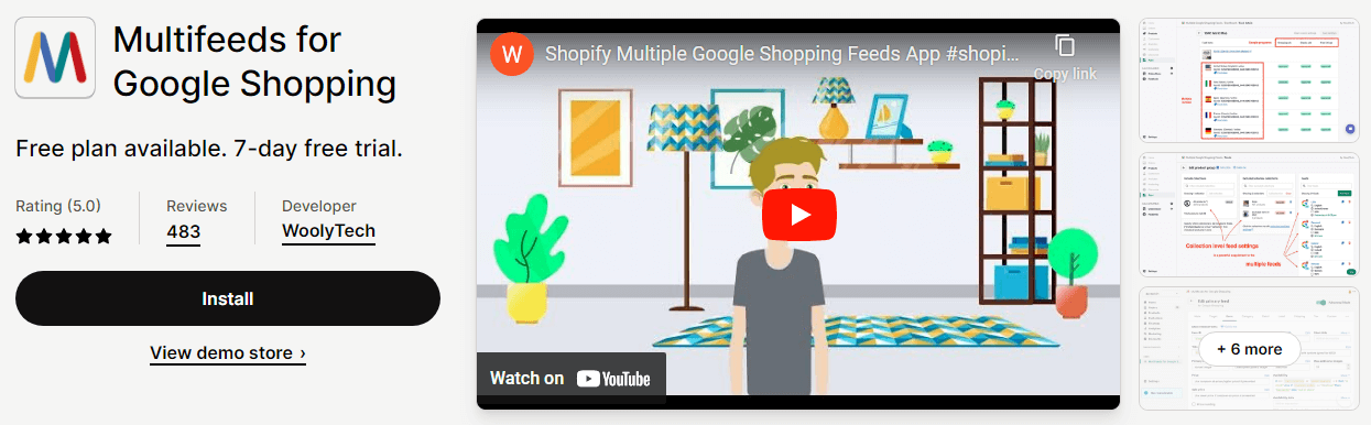 Multifeeds for Google Shopping