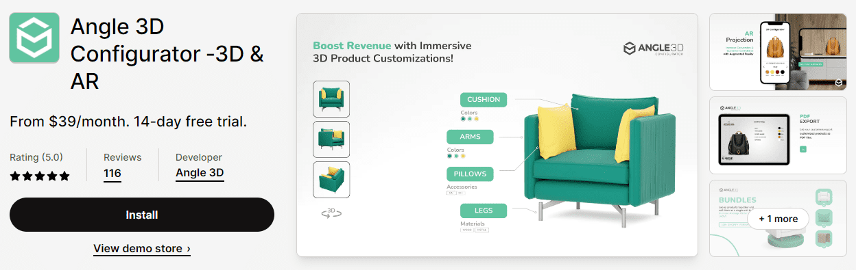 Top 5 Best Shopify 3D Product Image Apps in 2023