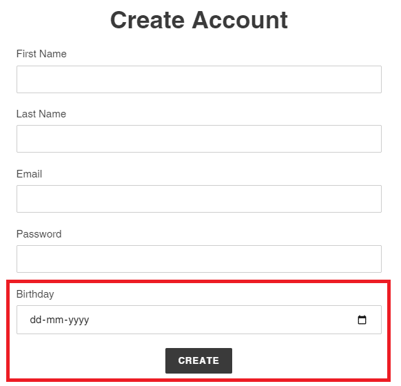 How To Add A Birthday Field For Customers In Shopify