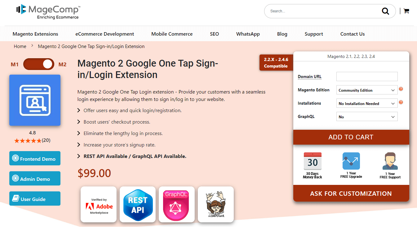 7 Best Magento 2 Google One Tap Login Extensions in 2023