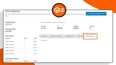 How to Add Custom Tab on Admin Dashboard M2