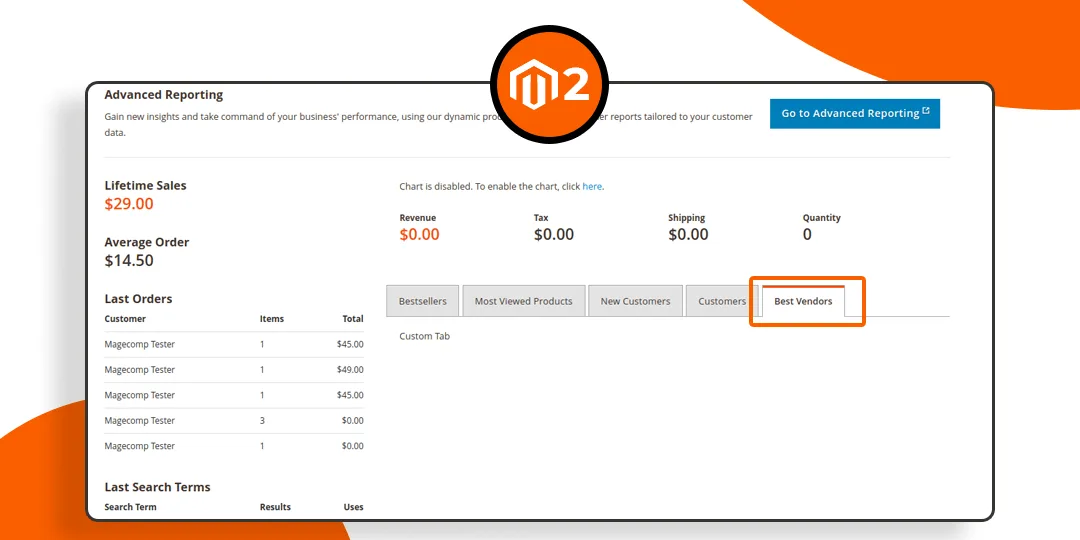 How to Add Custom Tab on Admin Dashboard M2