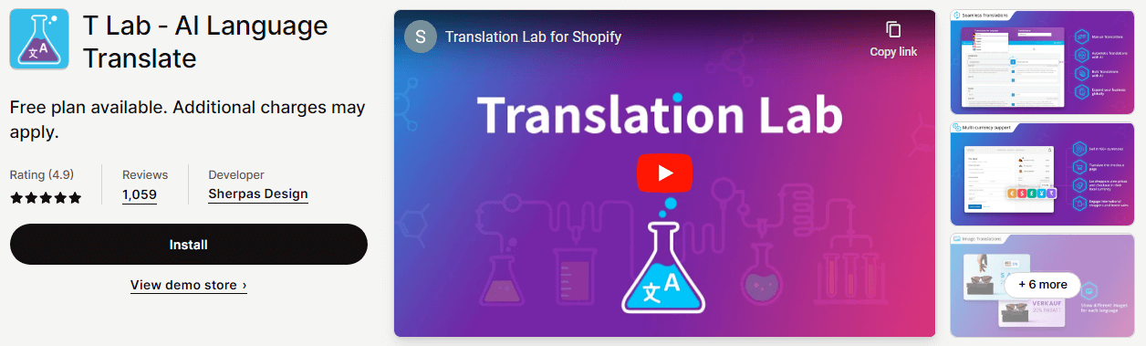 T Lab - AI Language Translate