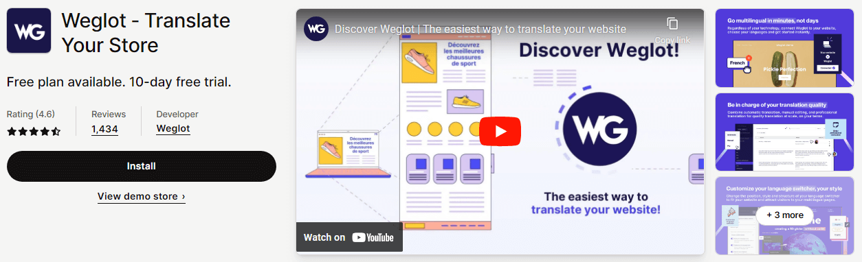 Weglot ‑ Translate Your Store