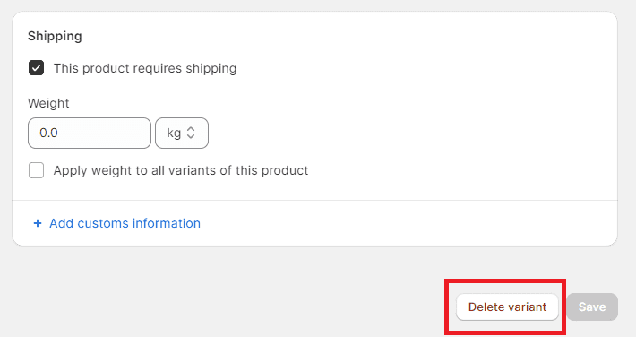 How to Edit a Product's Options in Shopify