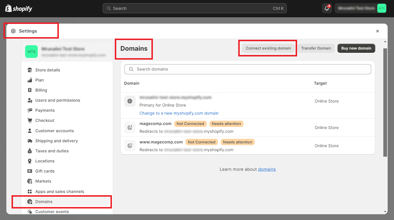 How Do I Connect My Domain to Shopify