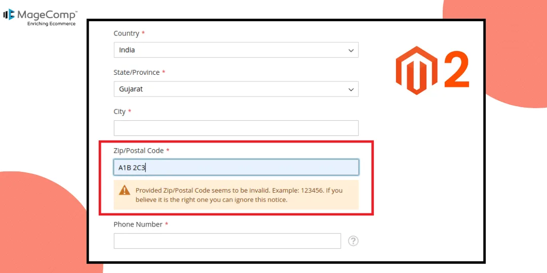 Magento 2 How to Add Custom Input Mask for ZIP Code