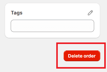 How to Delete an Order on Shopify