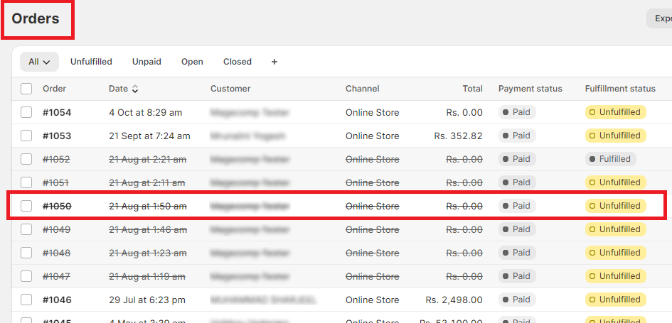 How to Delete an Order on Shopify