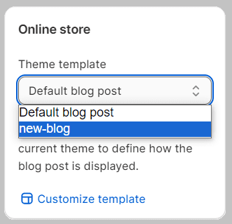 How To Create a New Blog Template on Shopify