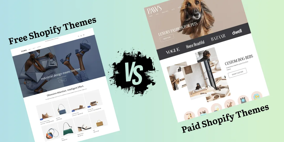 Free vs Paid Shopify Themes