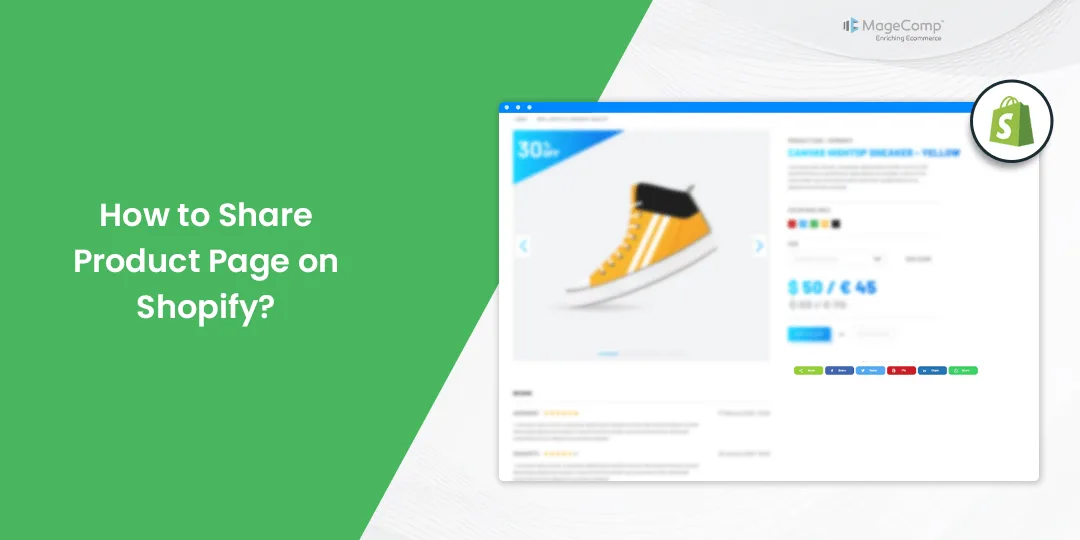 How to Share Product Page on Shopify