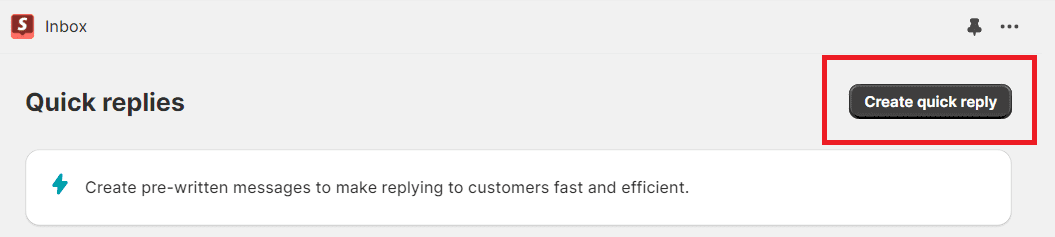 How to Add Quick Replies to Shopify