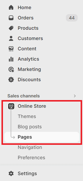 How to Hide/Unpublish Webpages on Shopify