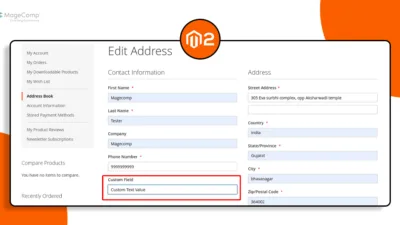 Magento 2 How to Add Custom Field at Customer Address Form and Save its Value