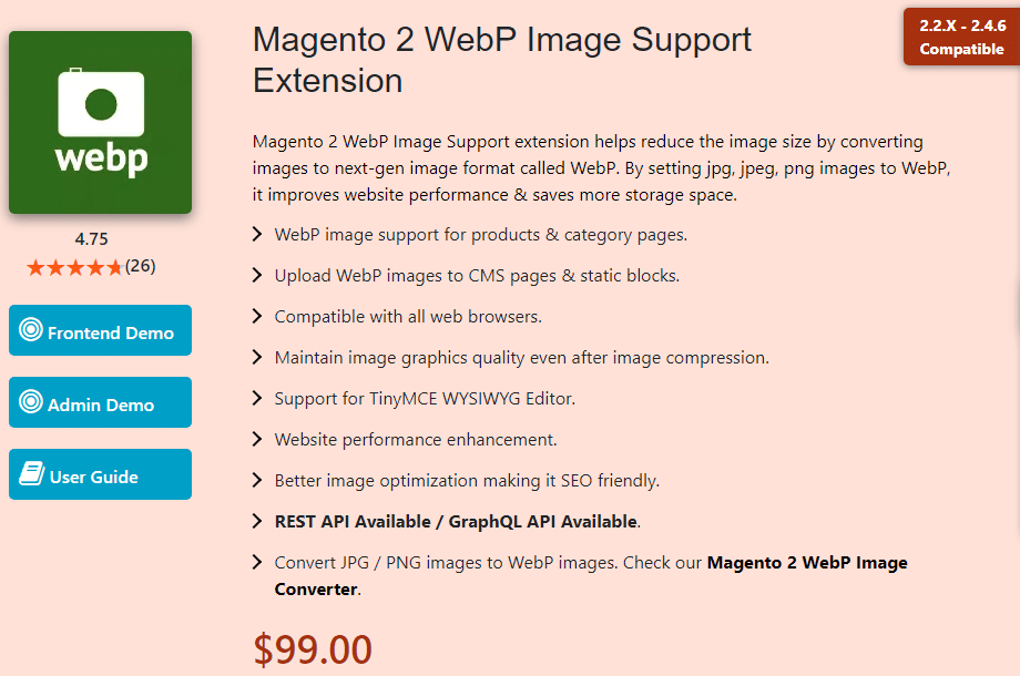 Magento 2 WebP Image Support