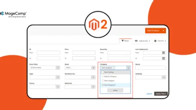 How to Add Category Column with Filter to the Admin Product Grid in Magento 2?