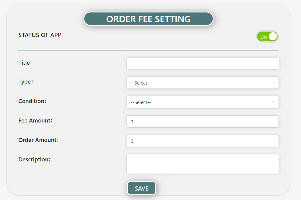 Guide to CHARGIFY Product Fee Surcharge