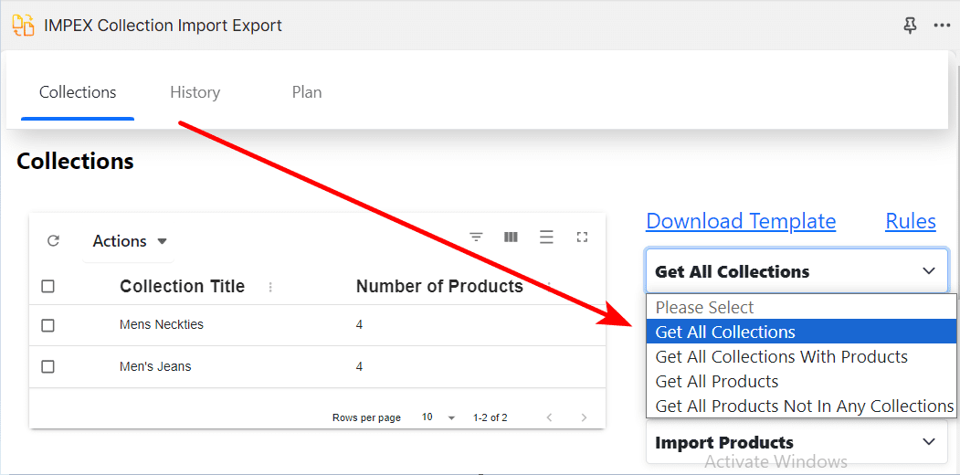 Guide IMPEX Collection Import-Export Journey