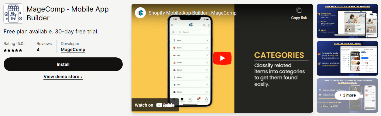 MageComp ‑ Mobile App Builder