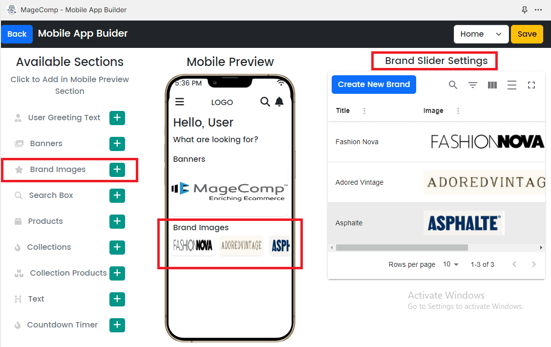 MageComp ‑ Mobile App Builder