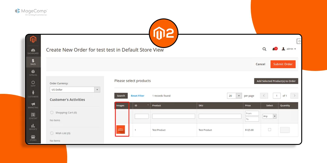 Magento 2 How to Display Product Image on Admin Order Create Page