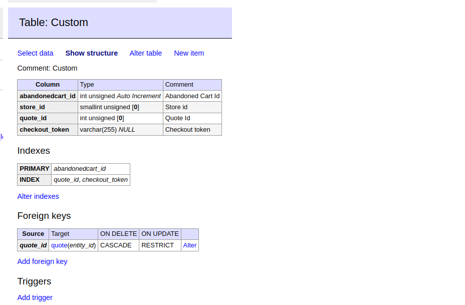 Existing Foreign Key in Magento 2 Installer