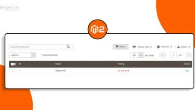 How to Display Star Rating into Magento 2 Admin Grid