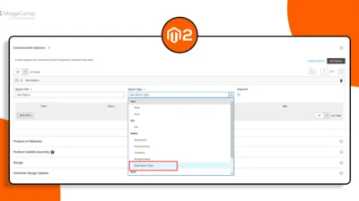 Magento 2: How to Add Custom Input Type in Custom Option