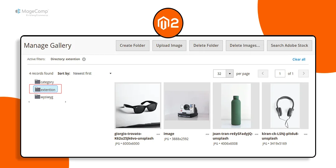 Magento 2 How to Provide Access to your Custom Folder in the Media Gallery