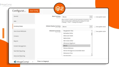 How to Add Custom Currency to Magento 2