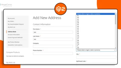 How to Show Abbreviations of StateProvince Instead of Full Names in Magento 2