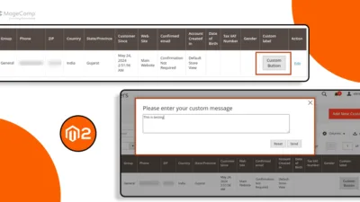 Magento 2 How to Add a Custom Button to Open Custom Popup in Admin Grid