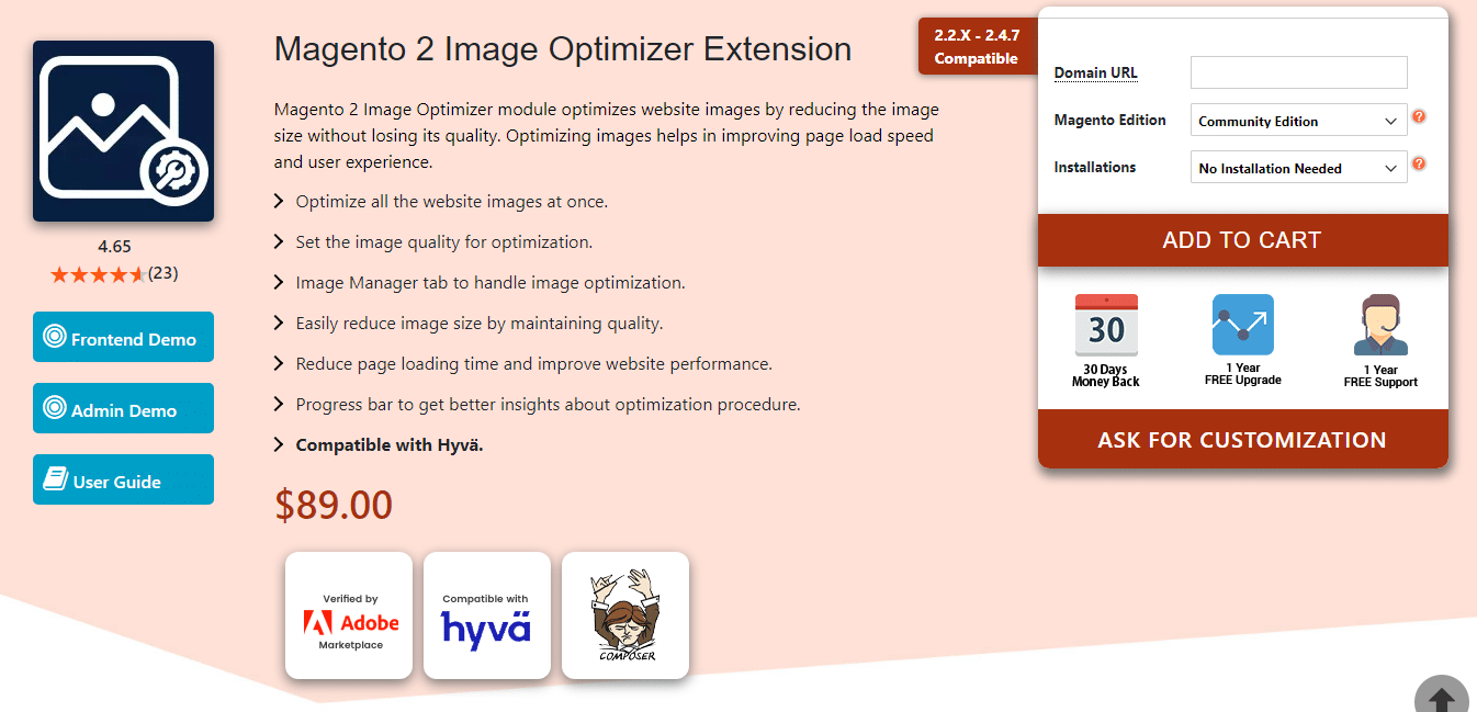 Magento 2 Image Optimizer