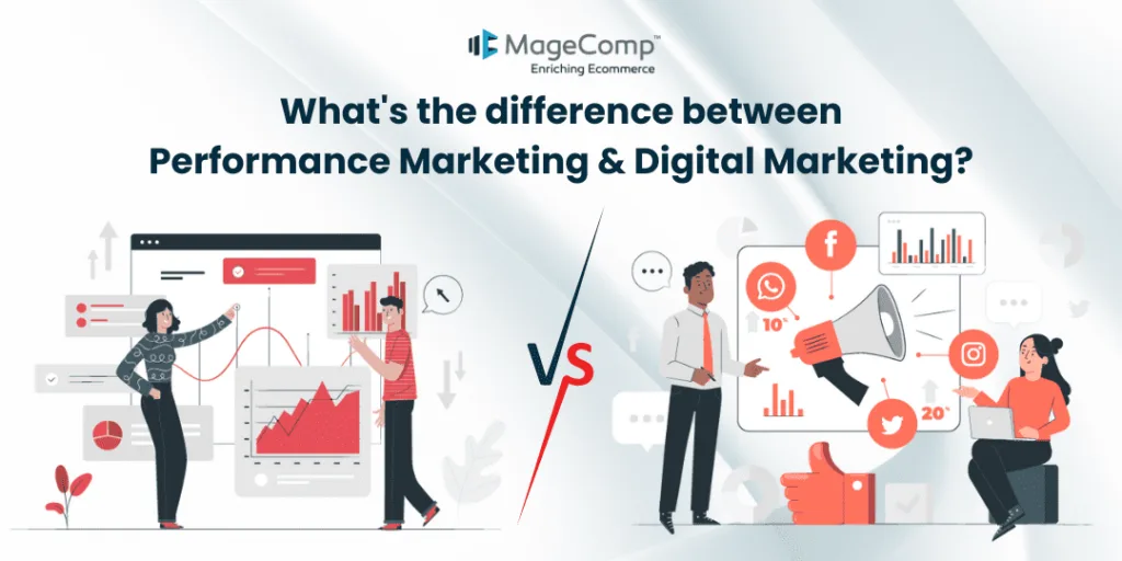 What's the difference between performance marketing & digital marketing