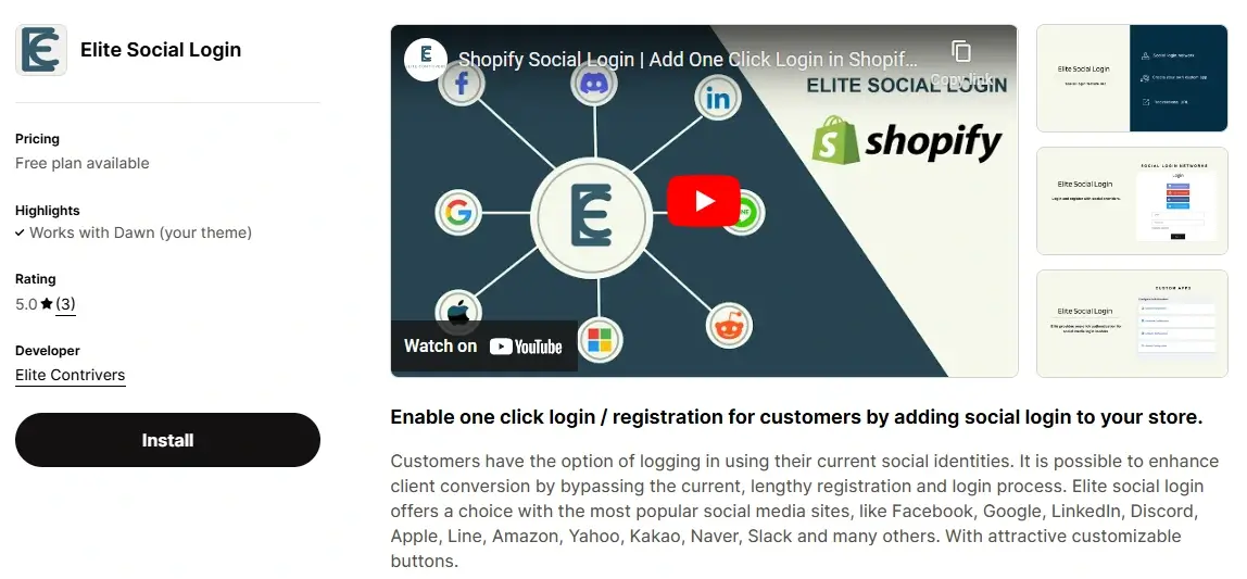 Best Social Login Apps for Shopify Store