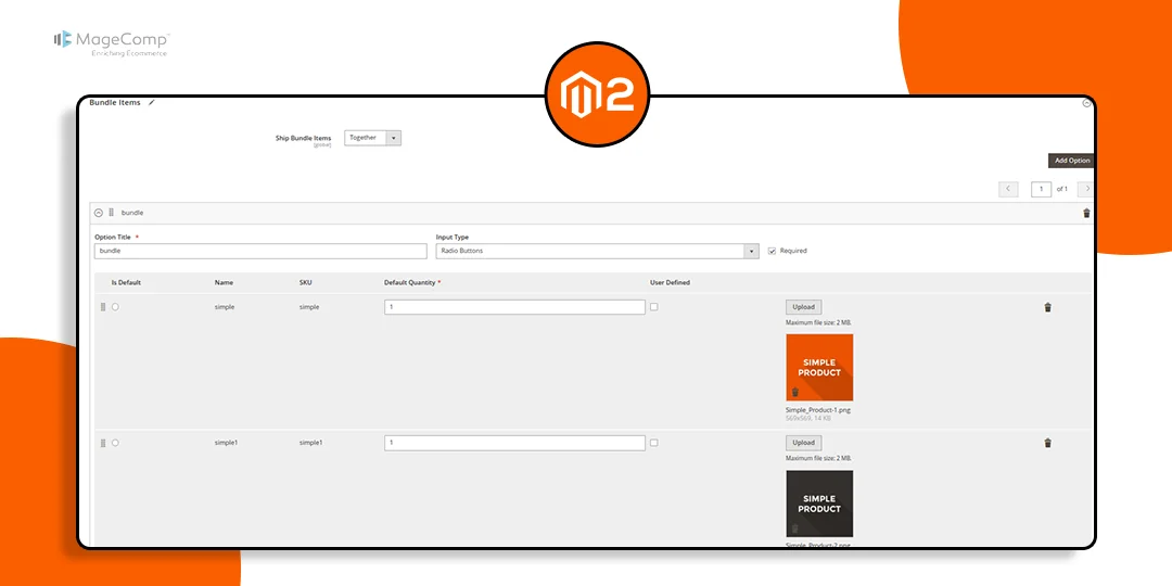 Magento 2 How to Add a Custom Image Field in Bundle Product Selection