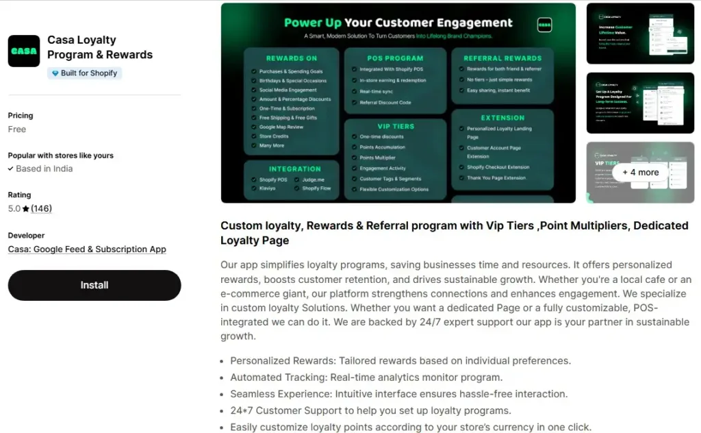 12. CASA Loyalty & Subscriptions