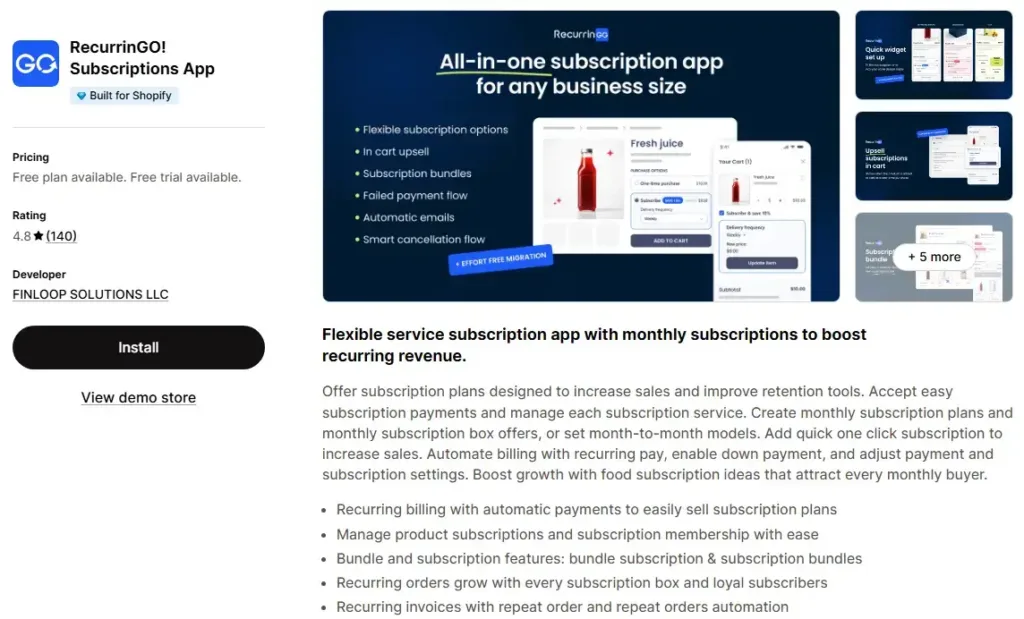 14. Recurring Invoices