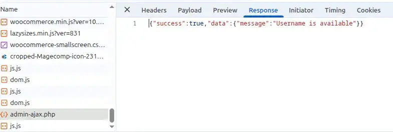 Payload and response 3