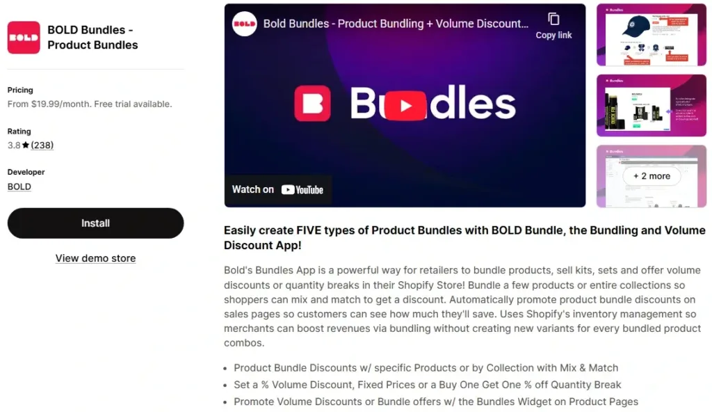 7. BOLD Bundles ‑ Product Bundles