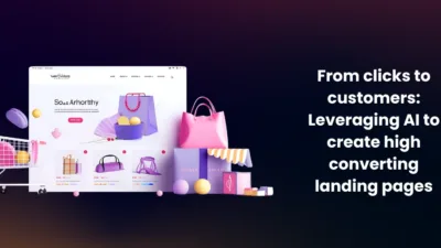 From clicks to customers: Leveraging AI to create high-converting landing pages