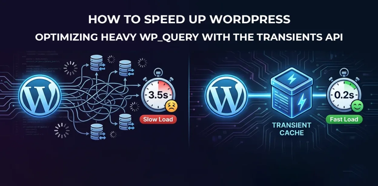 How to Speed Up WordPress-Optimizing Heavy WP_Query with the Transients API