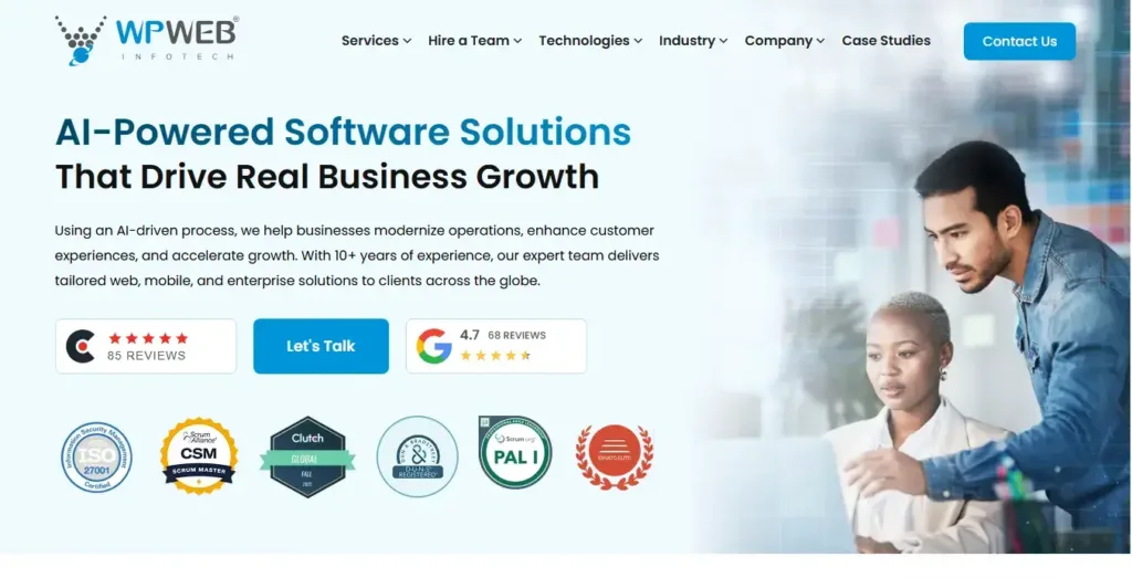6. WPWeb Infotech