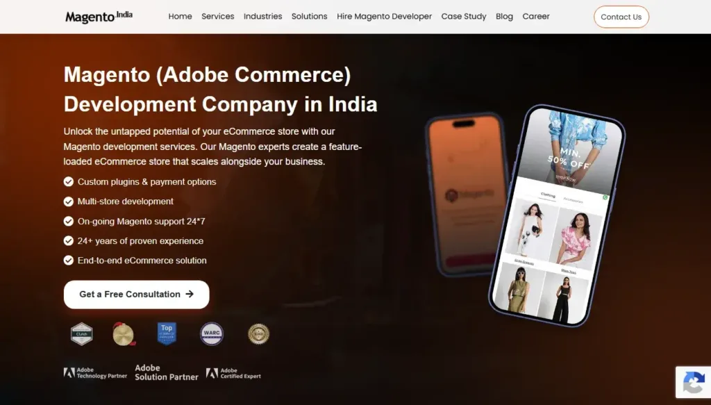 8. Magento India
