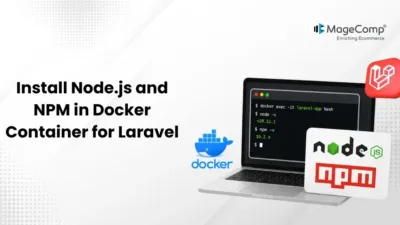 Install Node.js and NPM in Docker Container for Laravel
