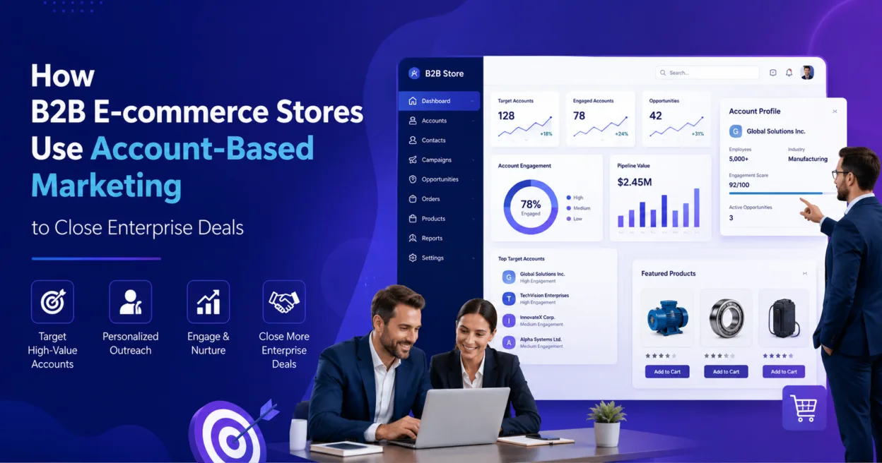 How B2B E-commerce Stores Use Account-Based Marketing to Close Enterprise Deals