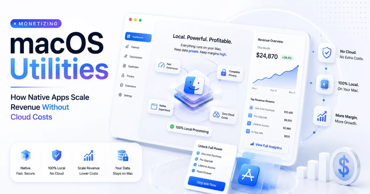 Monetizing macOS Utilities How Native Apps Scale Revenue Without Cloud Costs