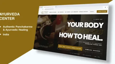 ayurveda center case study