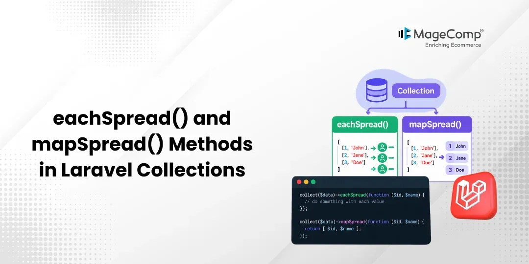 eachSpread() and mapSpread() Methods in Laravel Collections